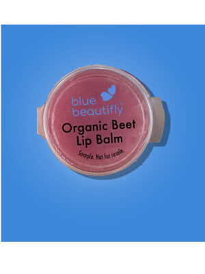 Blue Beautifly Organic Beet Lip Balm - Sample